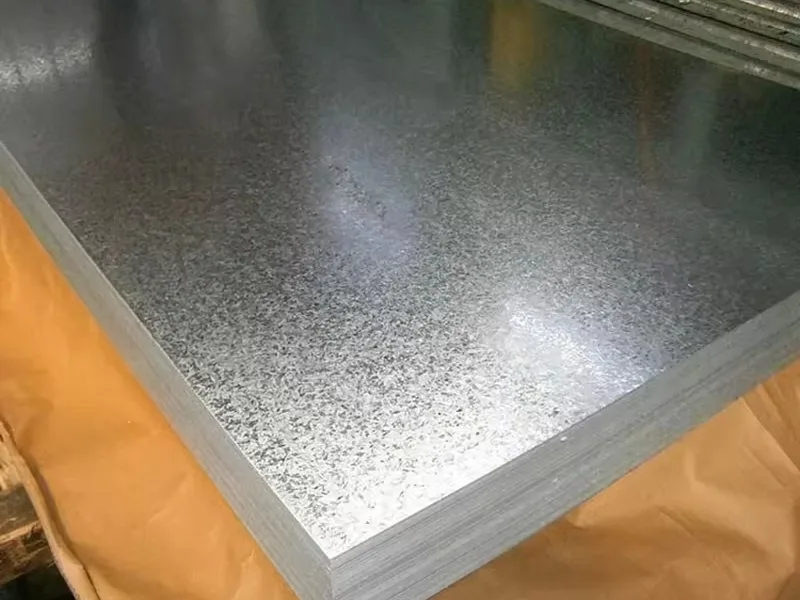 Tôle d'acier galvanisée Dx51d z20-z275 Image détaillée
