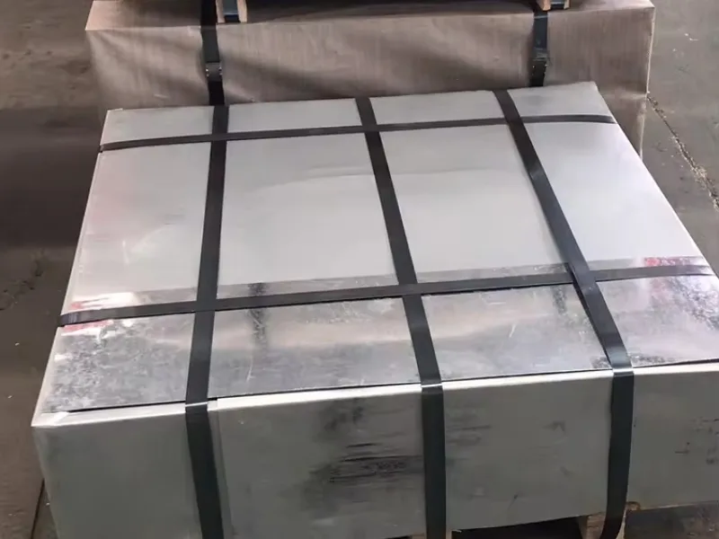 Paquet de tôles d'acier galvanisées Dx51d z20-z2753