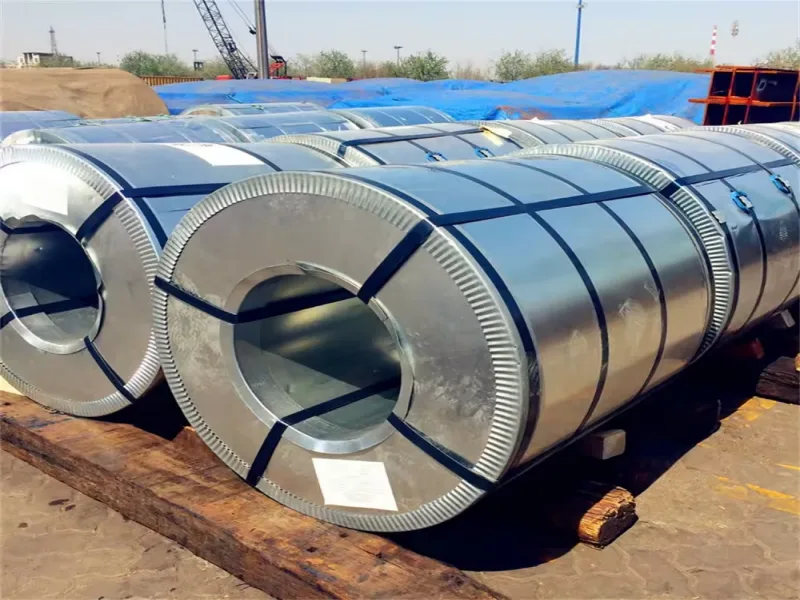 Dx51d z20-z275 لفائف فولاذية مجلفنة ساخنة 4