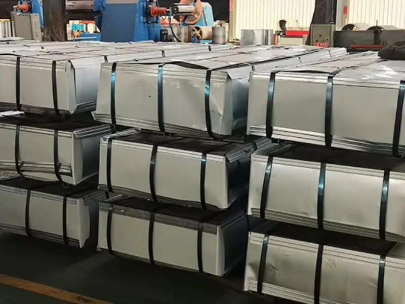 Paquet de tôles d'acier galvanisées G60 G90 (2)