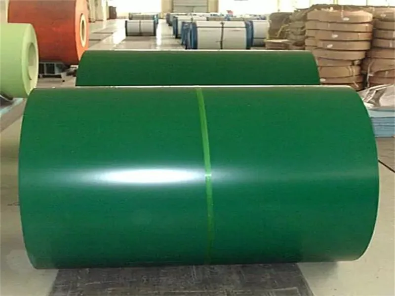 Bobine d'acier galvanisé prélaqué PE (1)