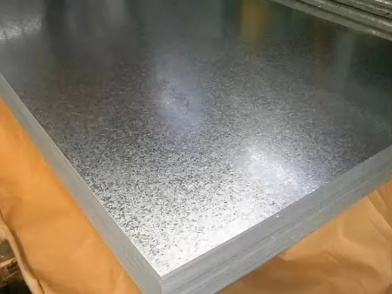 Lembaran Baja Galvanis Spangle Biasa Gambar detail2