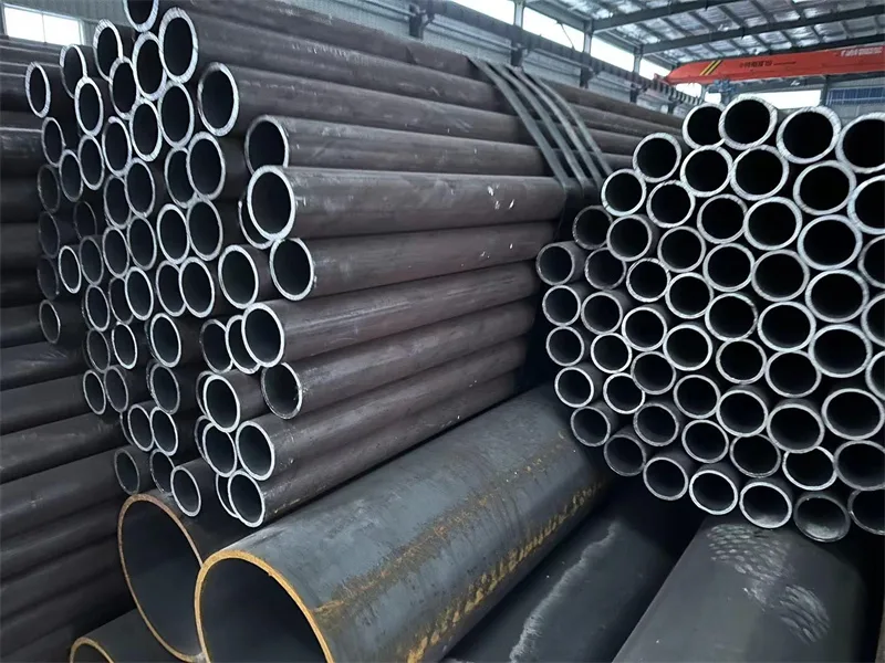 Stockage de tubes en acier au carbone sans soudure