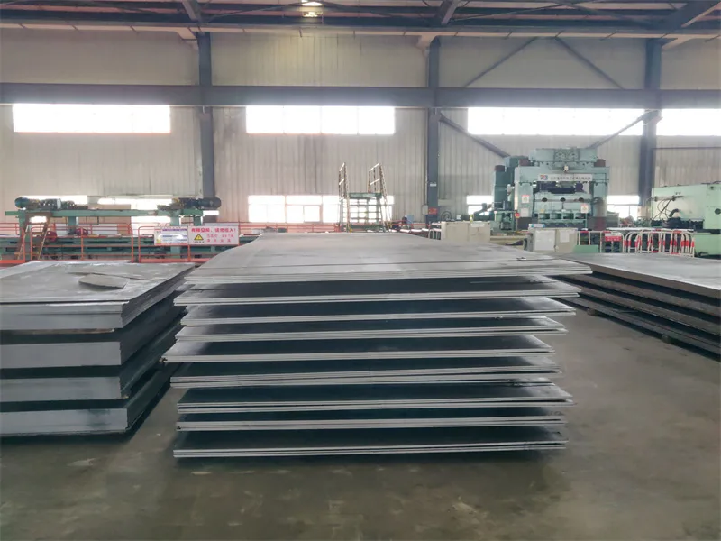 Usine de fabrication de plaques d'acier pour la construction navale-2