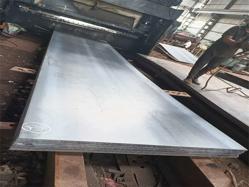 Stock de plaques d'acier pour la construction navale (2)