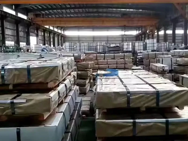 Paket Lembaran Baja Galvanis Spangle Kecil3