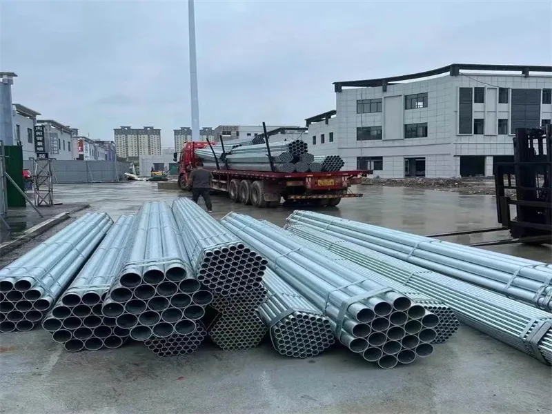 tube rond en acier galvanisé - livraison (2)